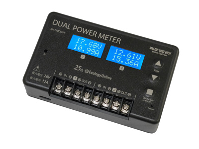 《新製品》2チャネル同時測定可能な直流電力計を7,980円で新発売！